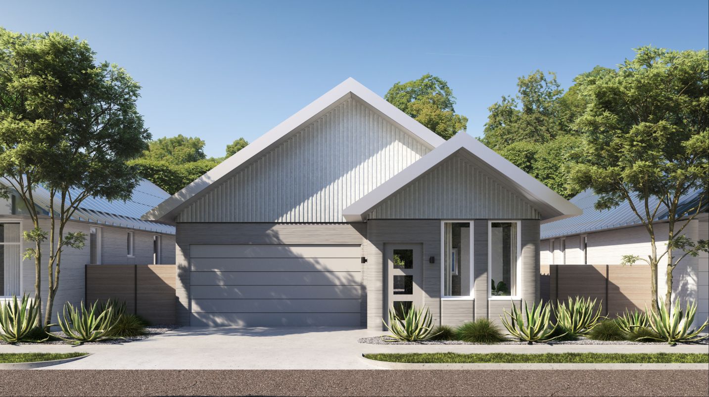 Elevation A - Ezra Exterior A