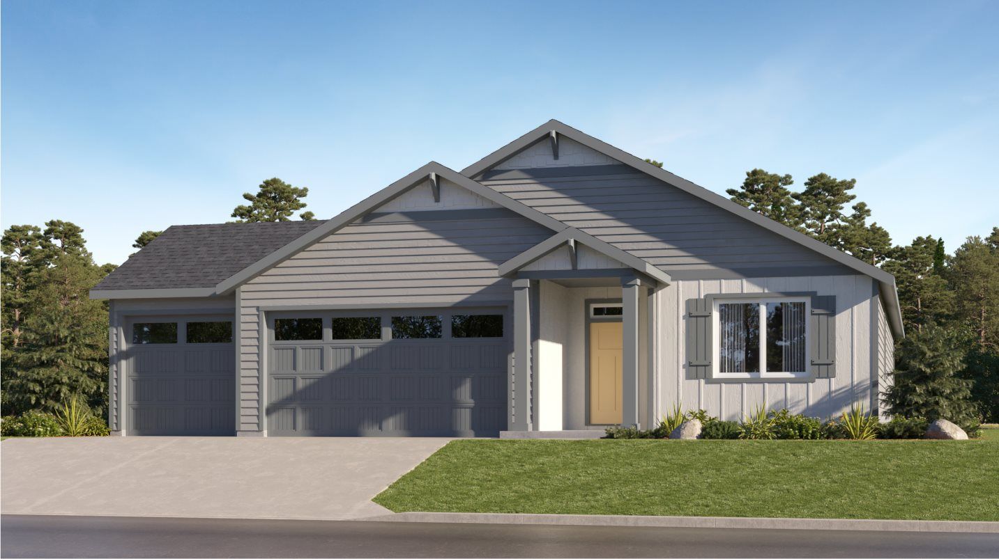 Elevation A3C - Exterior Rendering