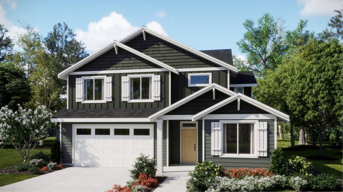 Elevation A - Ridgefield Heights Larwood American