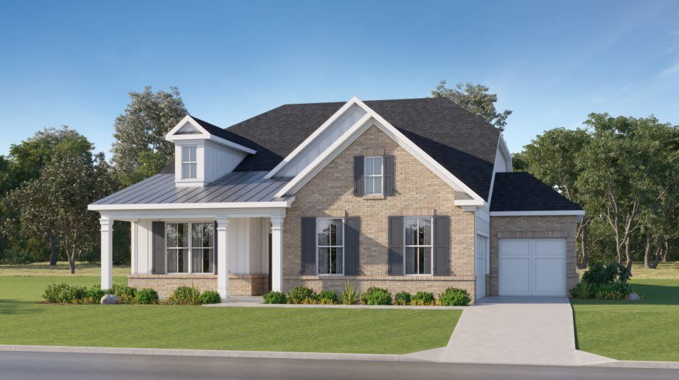 Elevation A - Brunswick Exterior Rendering A