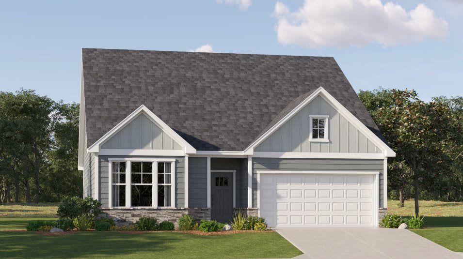 Elevation A - Newport Exterior Rendering A