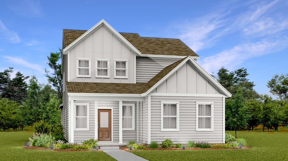 Elevation A - Stafford Exterior