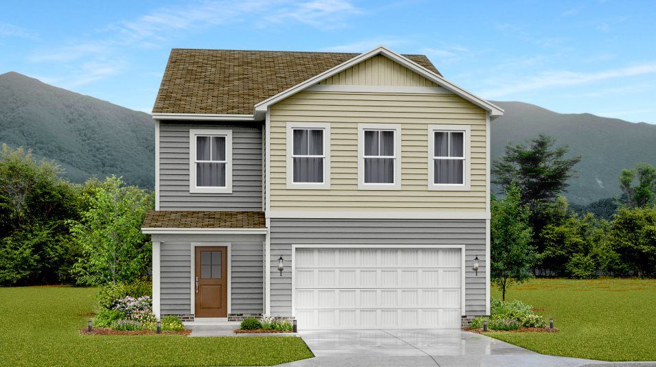 Elevation E - Ironwood Exterior Rendering E
