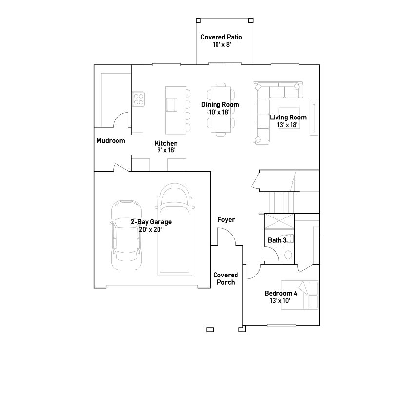 West Core N203 Laurel MO D3 First Floor OW