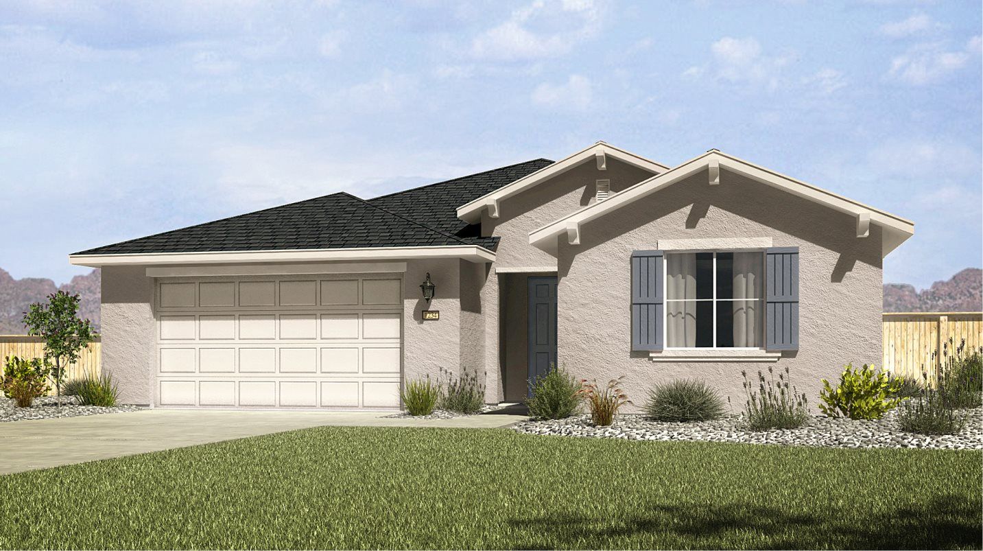 Elevation A - Woodrush exterior A