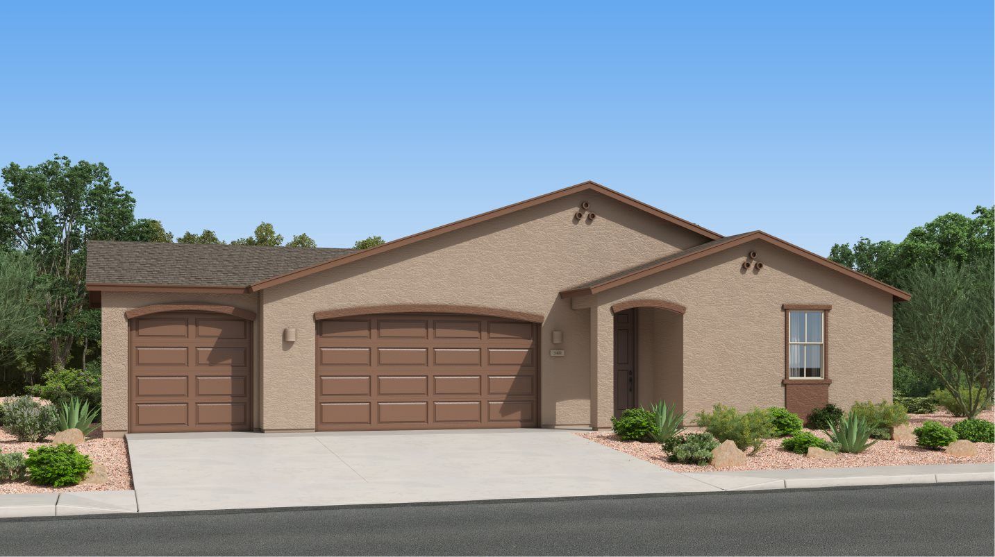 Elevation A - Exterior Rendering