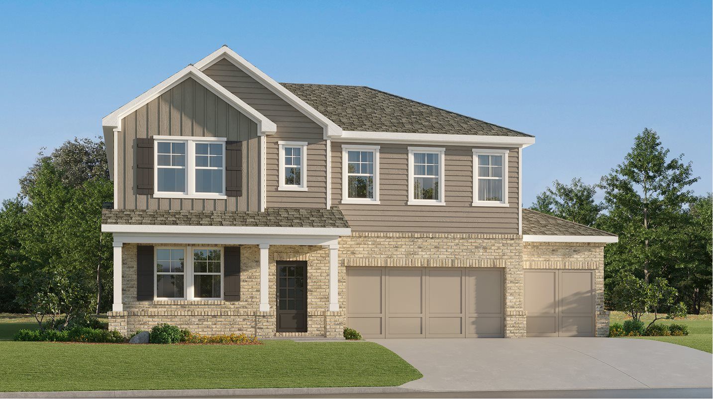 Elevation F - Portland Exterior F