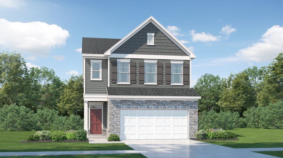 Elevation C - Oakley II Exterior Rendering C