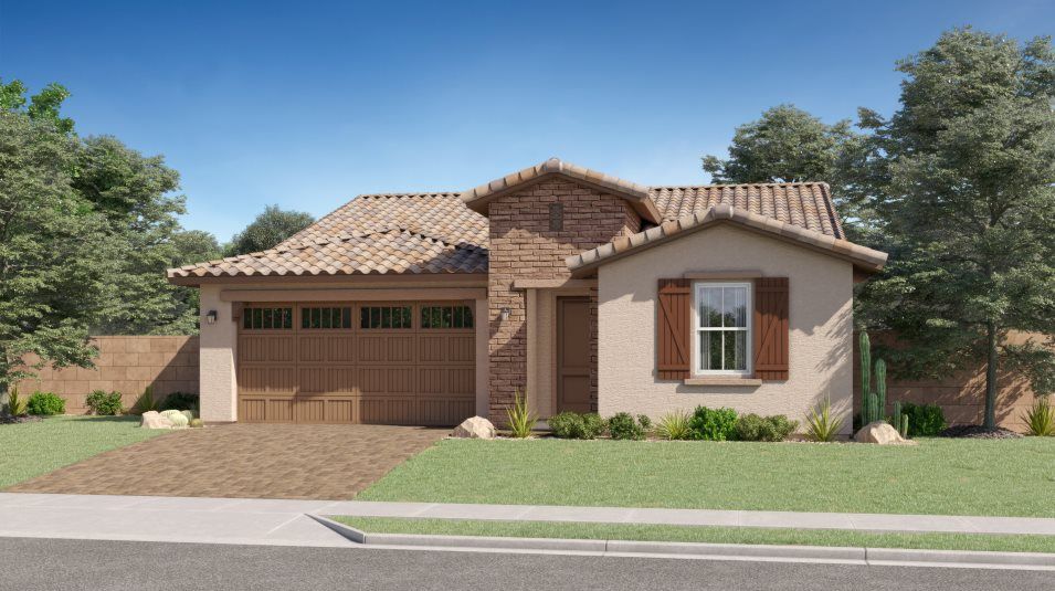 Elevation H - Ranch Hacienda home exterior image