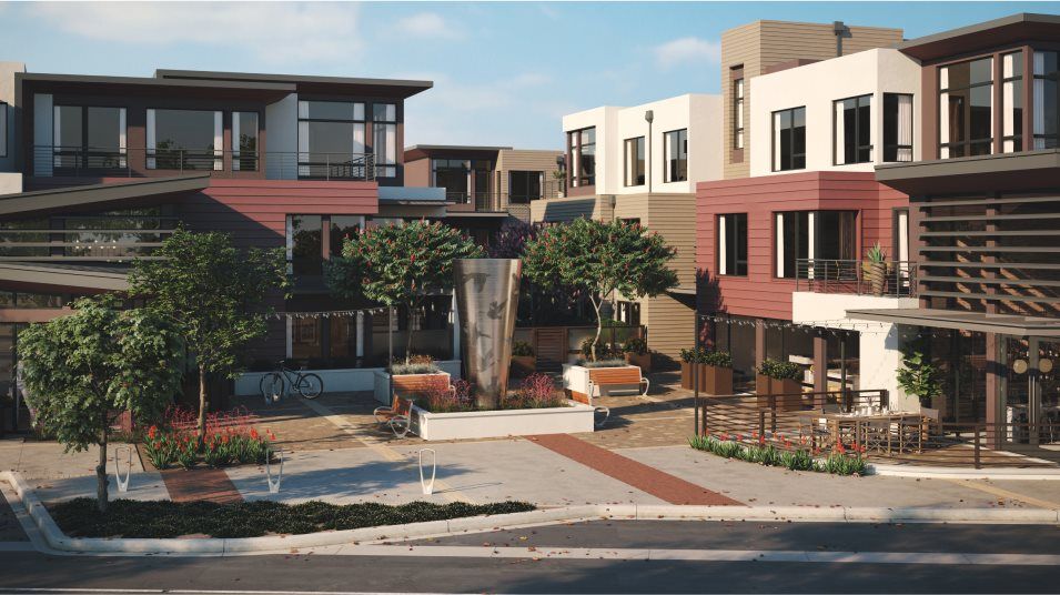 Elevation B - West Facing Exterior