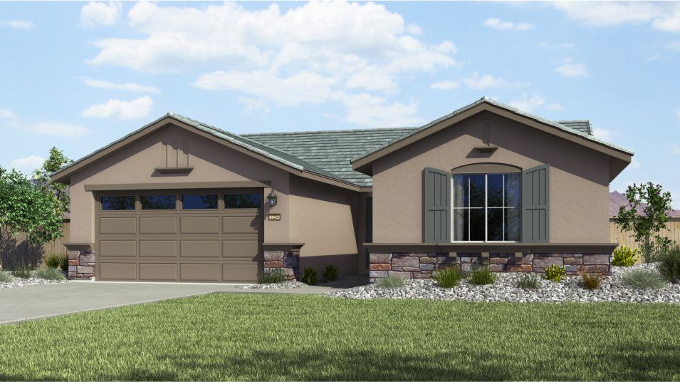 Elevation C - Sendero at Pioneer Meadows The Cottonwood Exterior