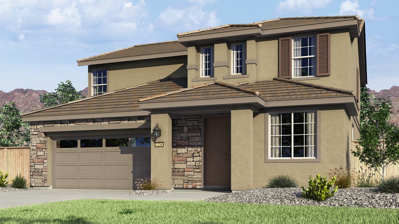 Elevation C - Sendero at Pioneer Meadows The Silverado