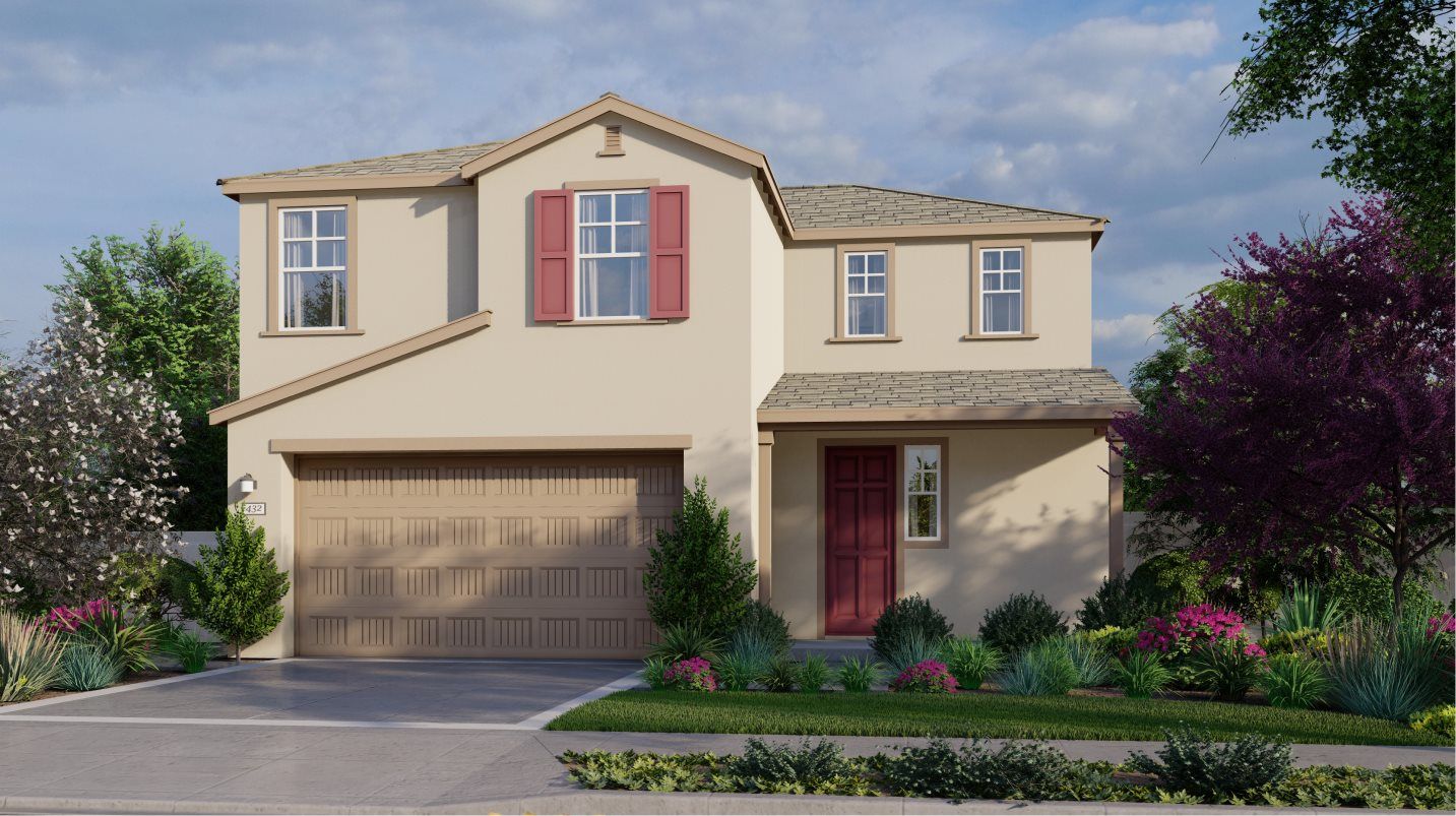 Elevation A - Residence 1631 Elevation A - Traditional