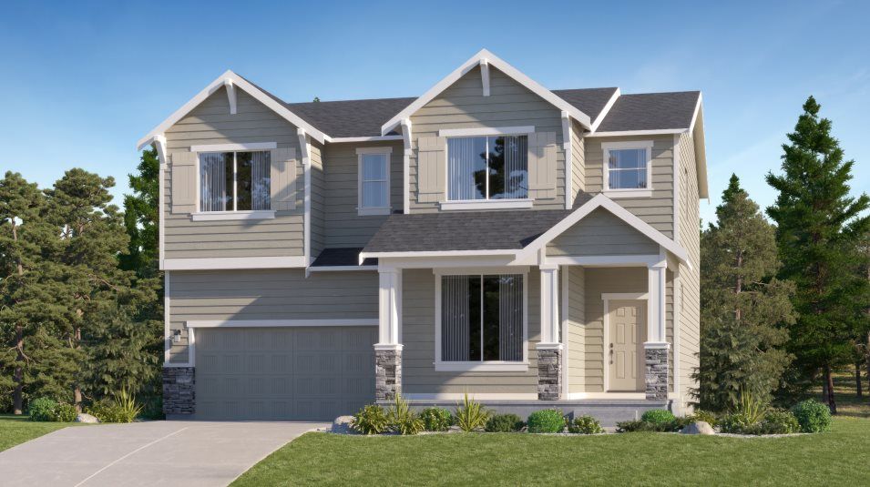 Elevation CR - Craftsman home exterior image