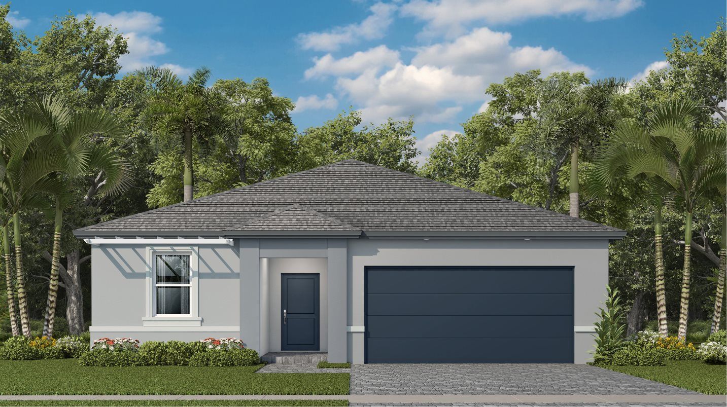 Elevation B1 - exterior rendering