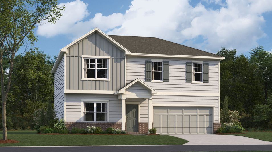 Elevation D - Portland Exterior Rendering D