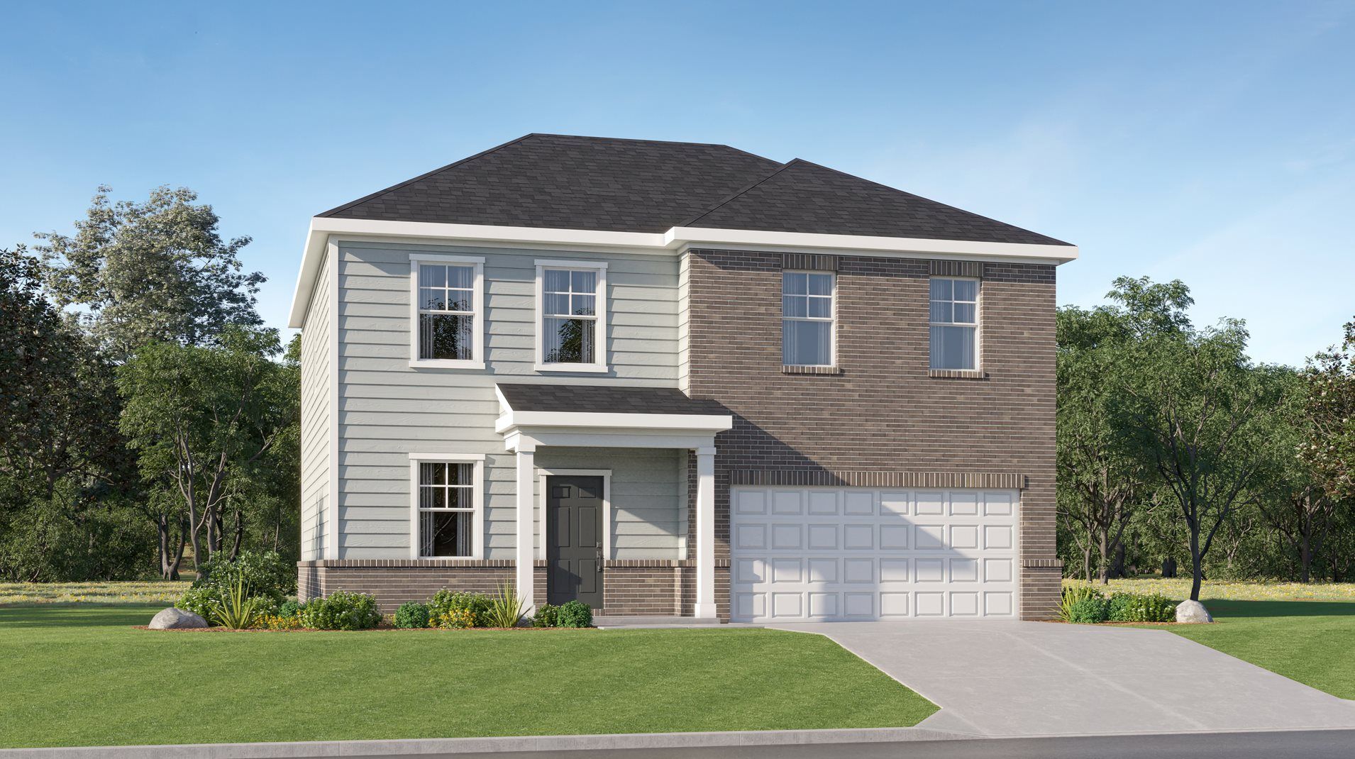 Elevation A - Peeksville Landing