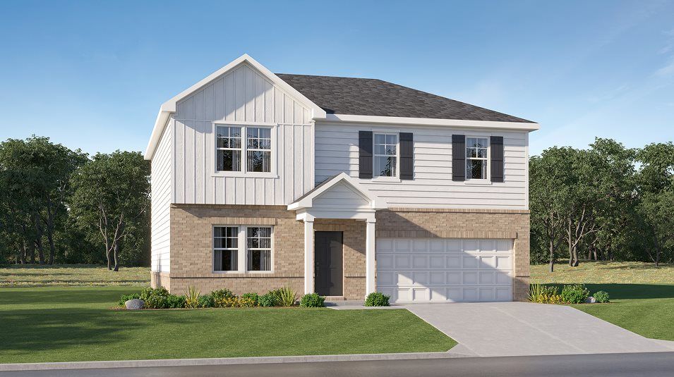 Elevation D - Portland Exterior D