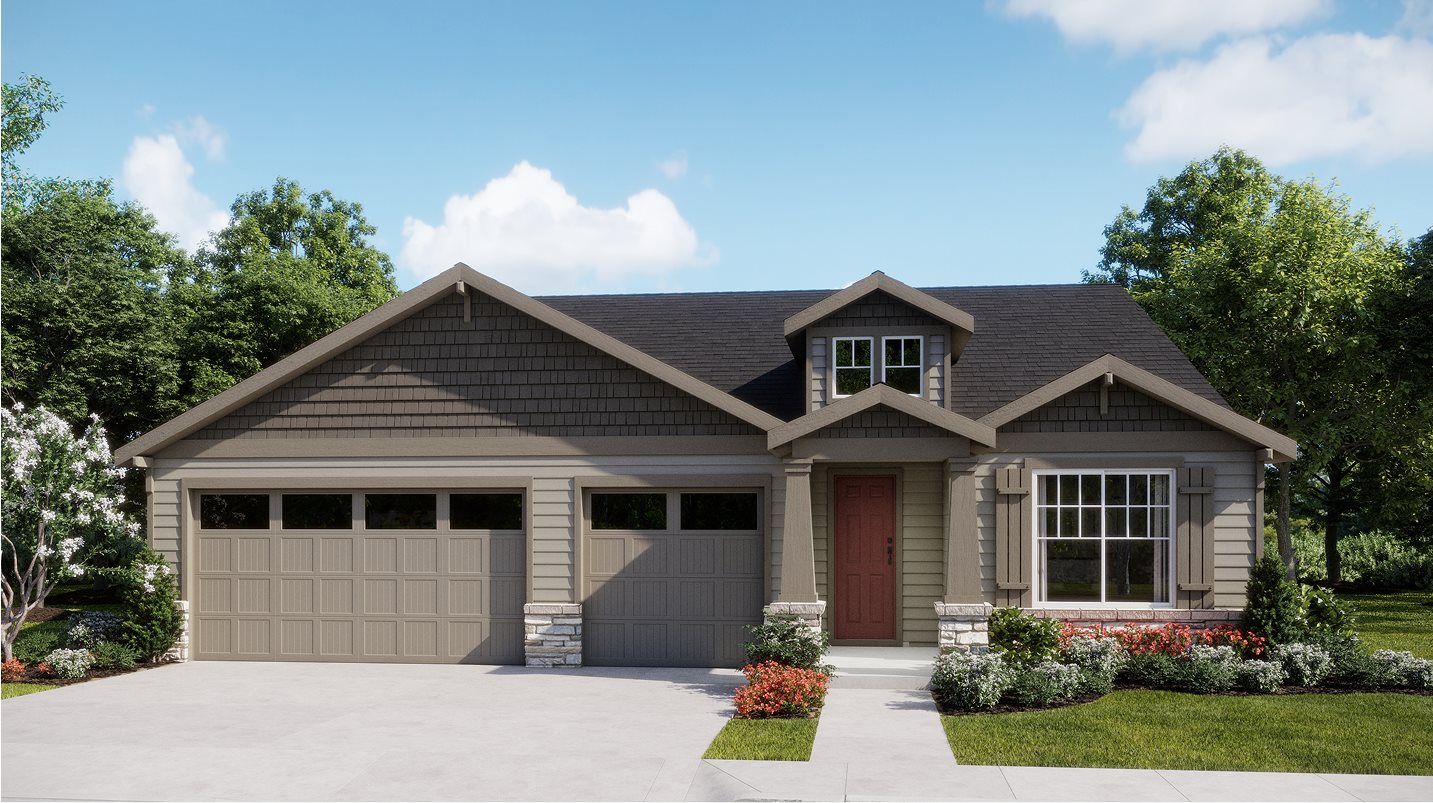 Elevation A3C - Camden American 3-Bay