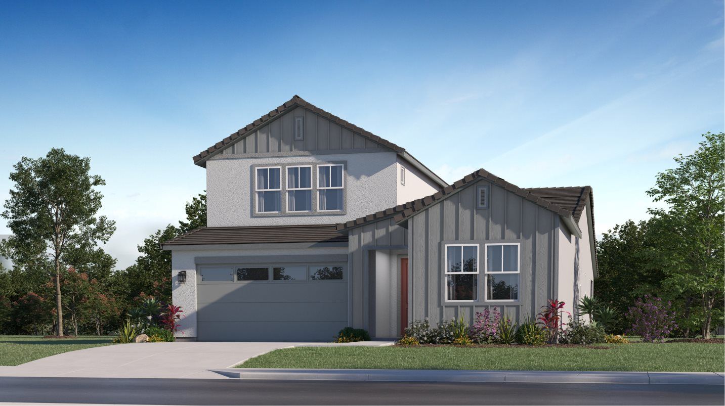 Elevation D - Farmhouse-style home image