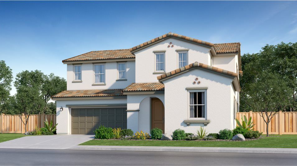 Elevation A - Early California