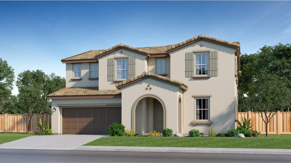 Elevation A - Early California