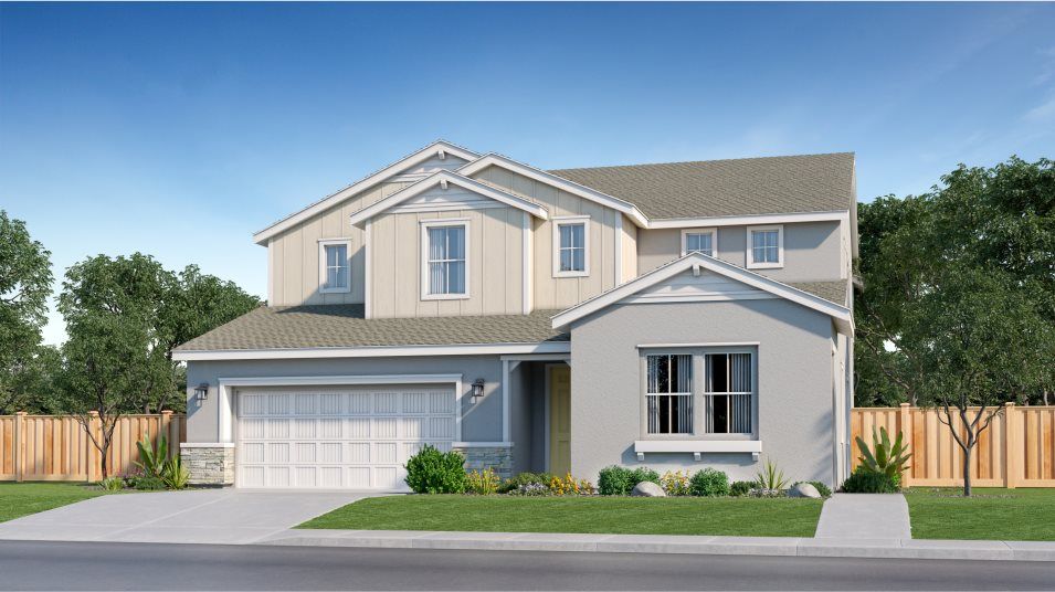 Elevation C - Western Farmhouse