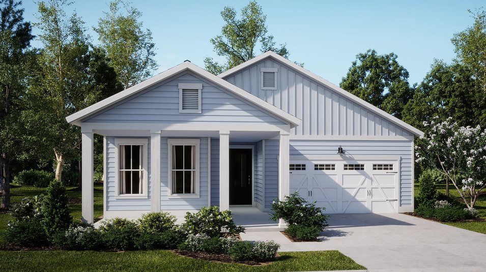 Elevation A6 - exterior rendering