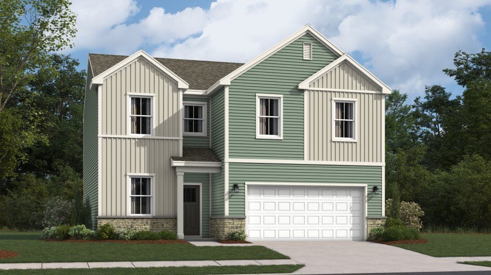 Elevation CR - Charleston Basement Exterior Rendering Craftsman