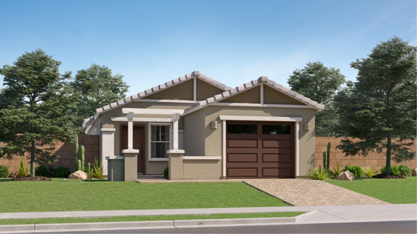 Elevation C - 2556 Cottage Anderson Farms Iris Craftsman C