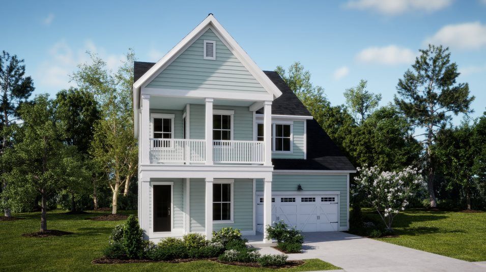 Elevation C6 - Exterior Rendering