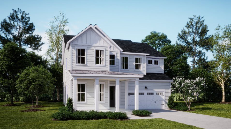 Elevation B6 - Exterior Rendering
