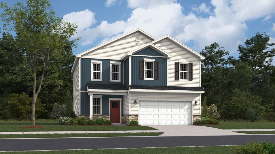 Elevation CR - Fairfield Exterior Rendering Craftsman