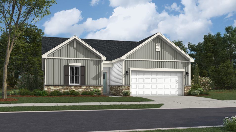 Elevation CR - Hanover Slab Exterior Rendering Craftsman