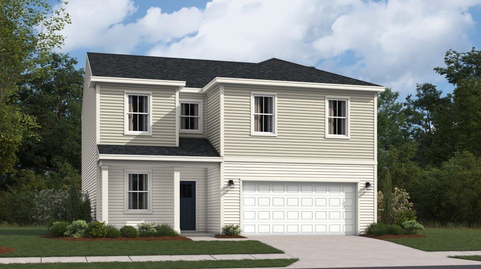 Elevation CL - Charleston Basement Exterior Rendering Classic