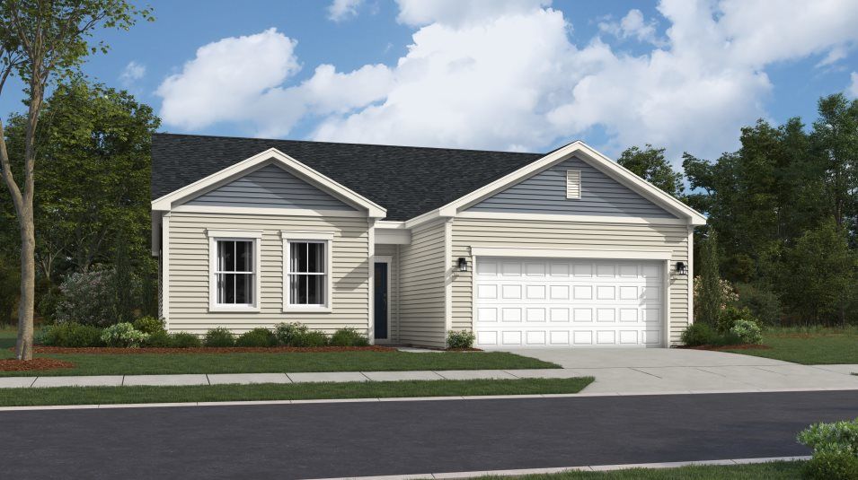 Elevation CL - Hanover Slab Exterior Rendering Classic