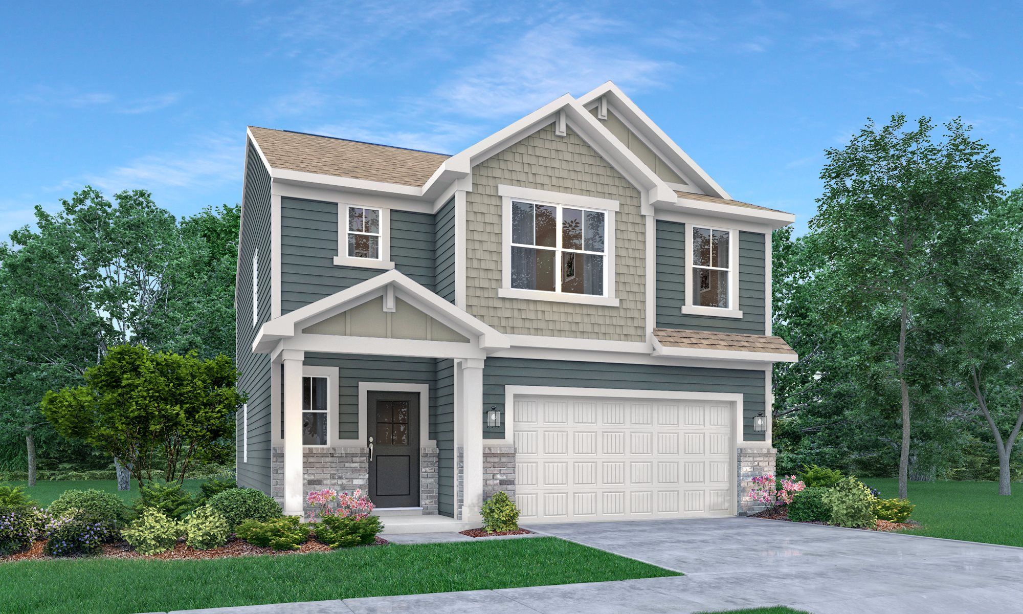 Elevation B0 - Exterior Rendering