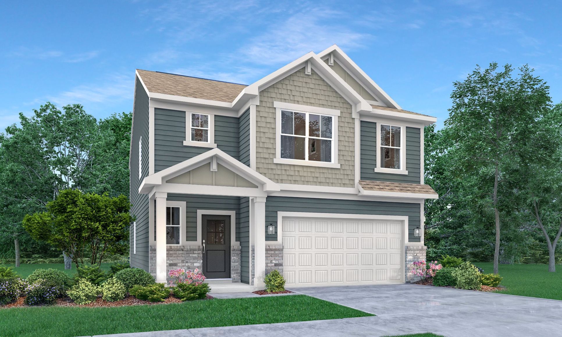 Elevation B0 - Exterior Rendering