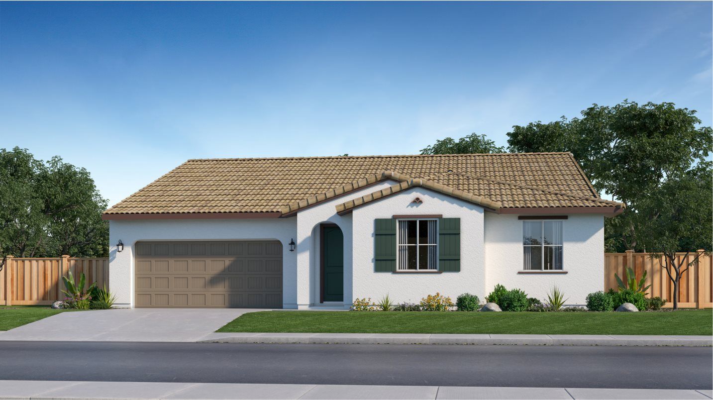 Elevation A - Early California