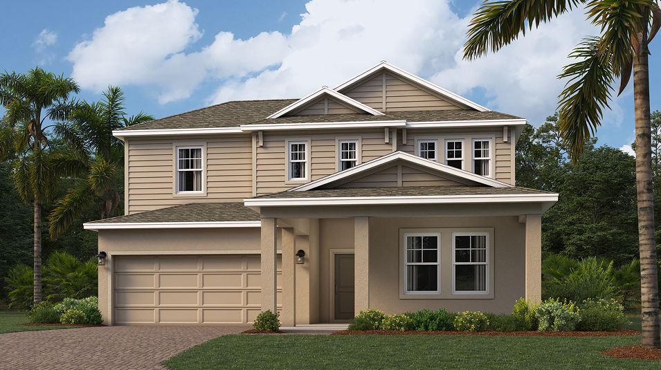 Elevation H - 2964 Estate II Waterstone Weston H 4 18 25