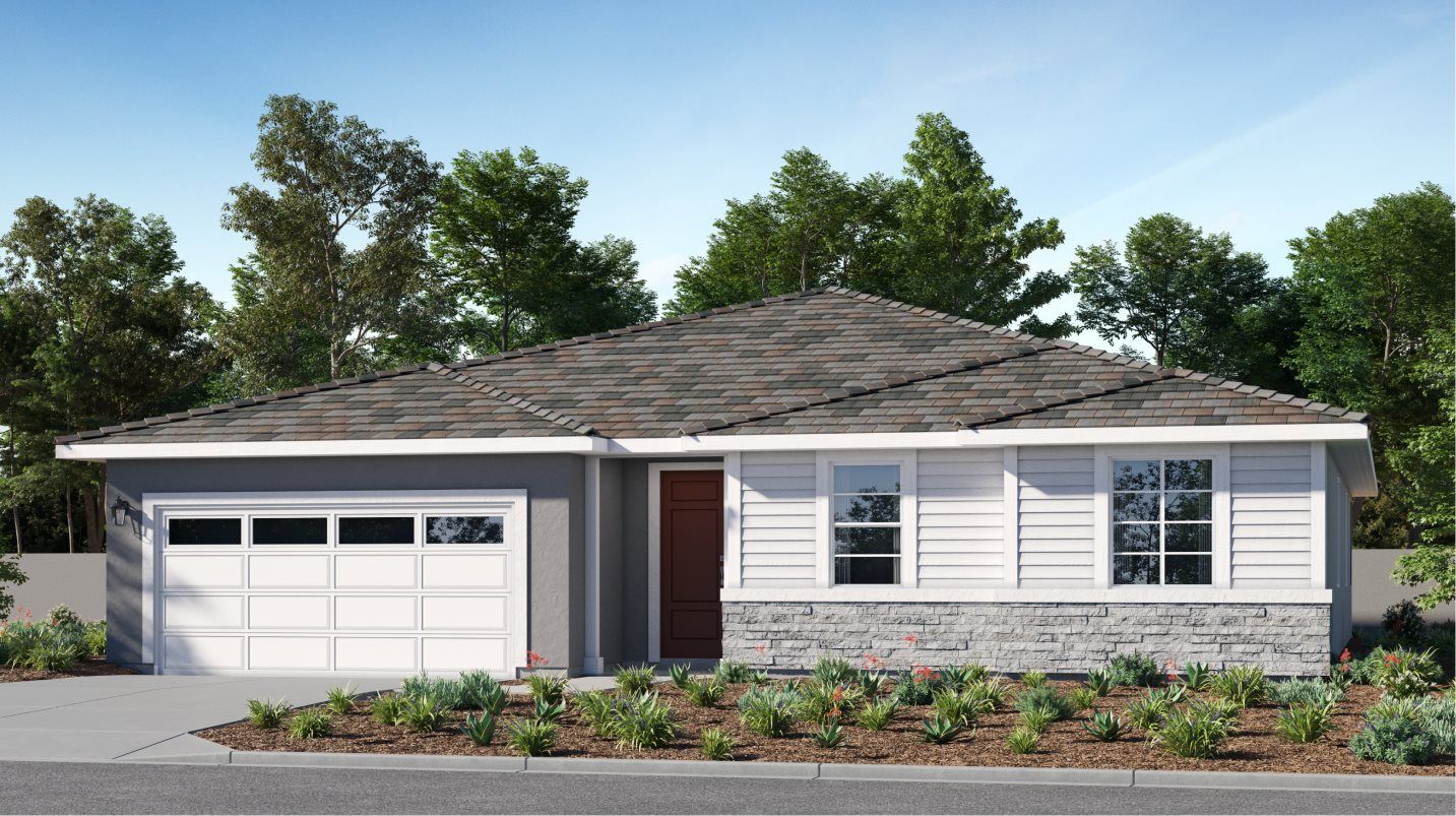 Elevation B - California Prairie home image