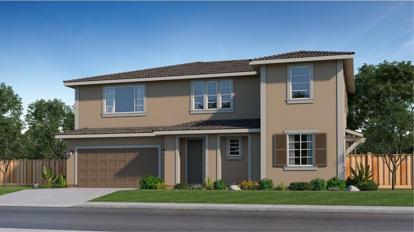 Elevation E - Mediterranean Revival