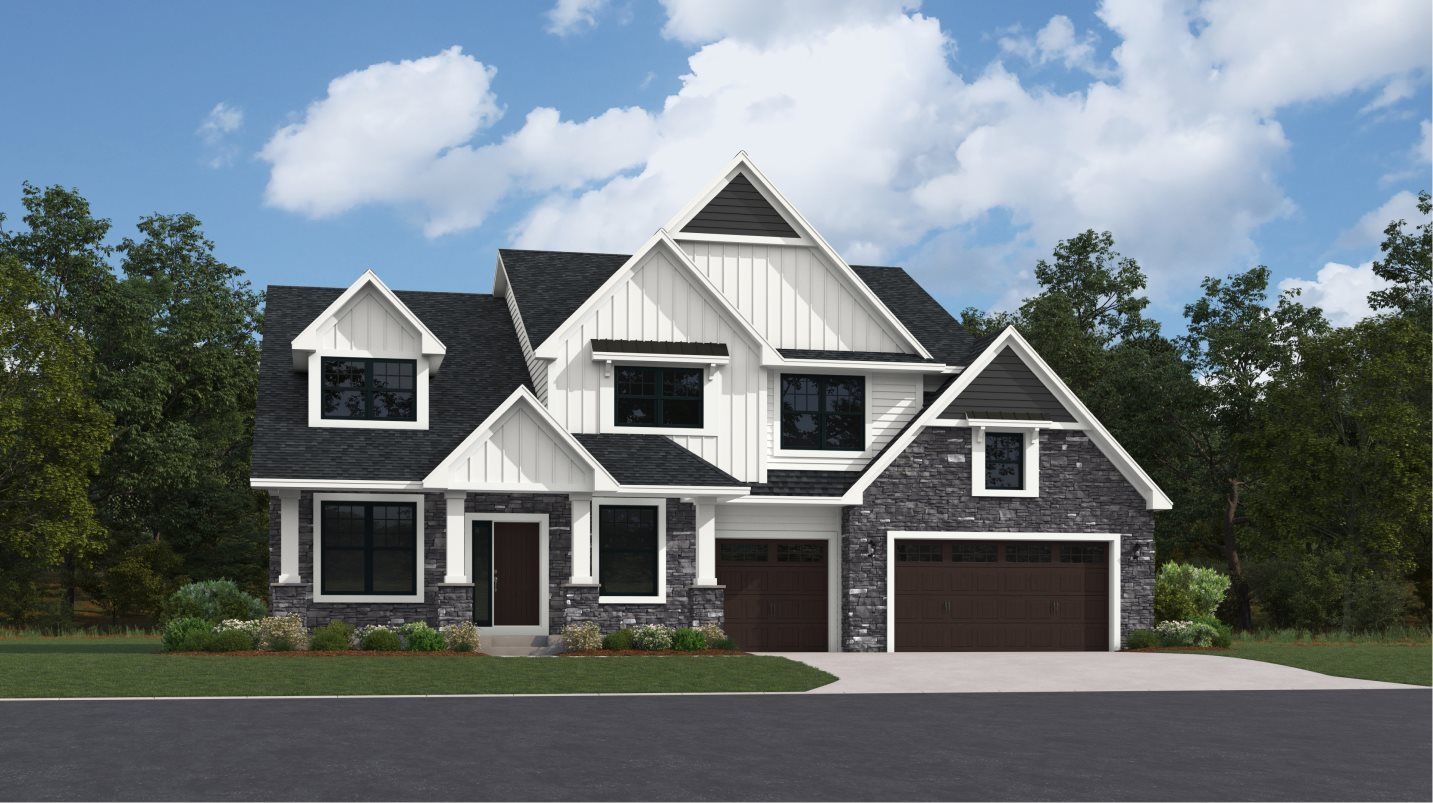 Elevation I3 - Springdale Exterior Rendering