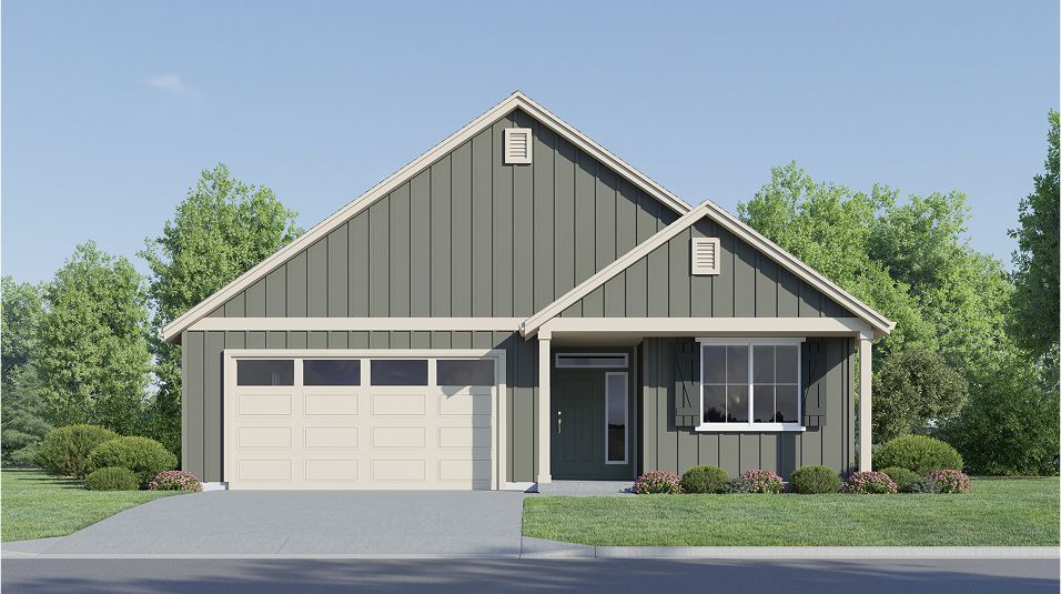 Elevation F - 1810 Heightsat Copper Mountain Marigold Farmhouse