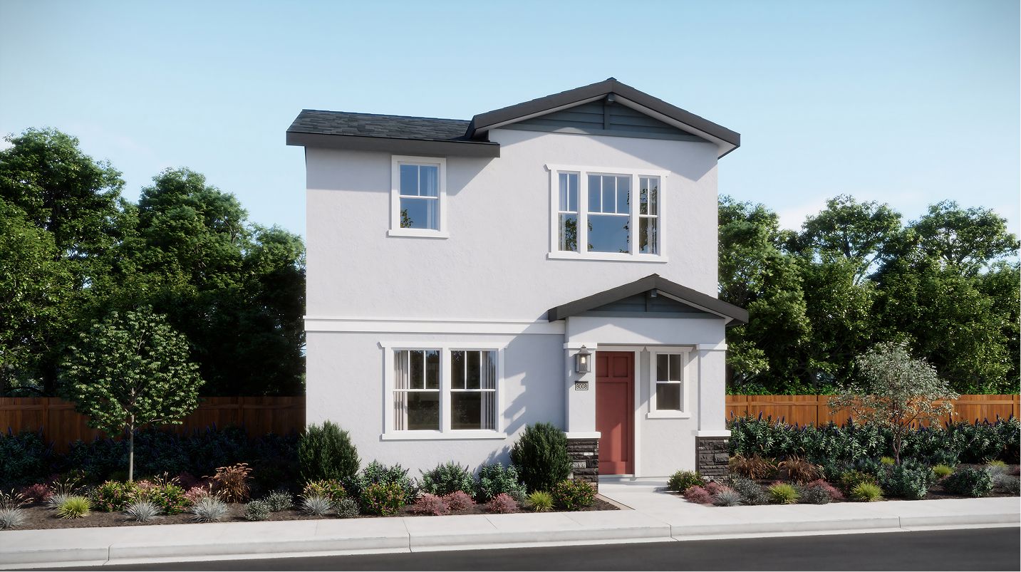 Elevation B - 071525 Ruby Cottages Res1709 Craftsman B