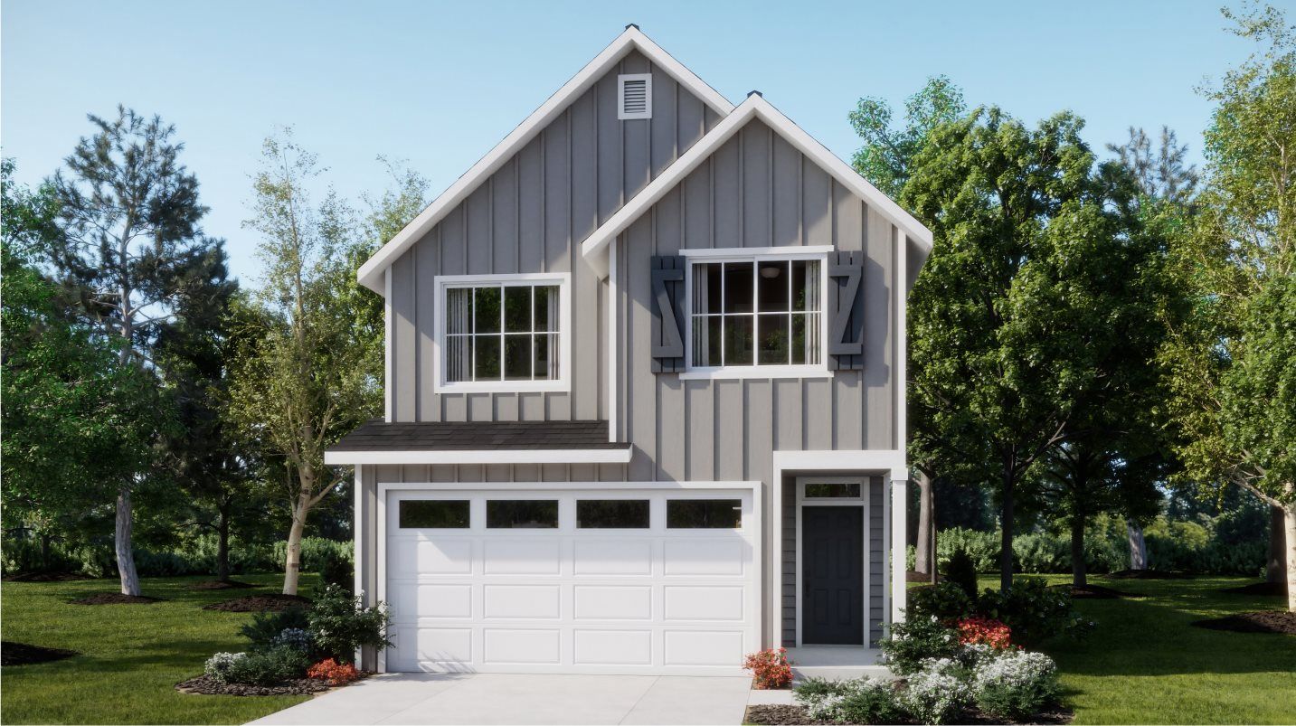 Elevation FG2 - Farmhouse 2-Bay