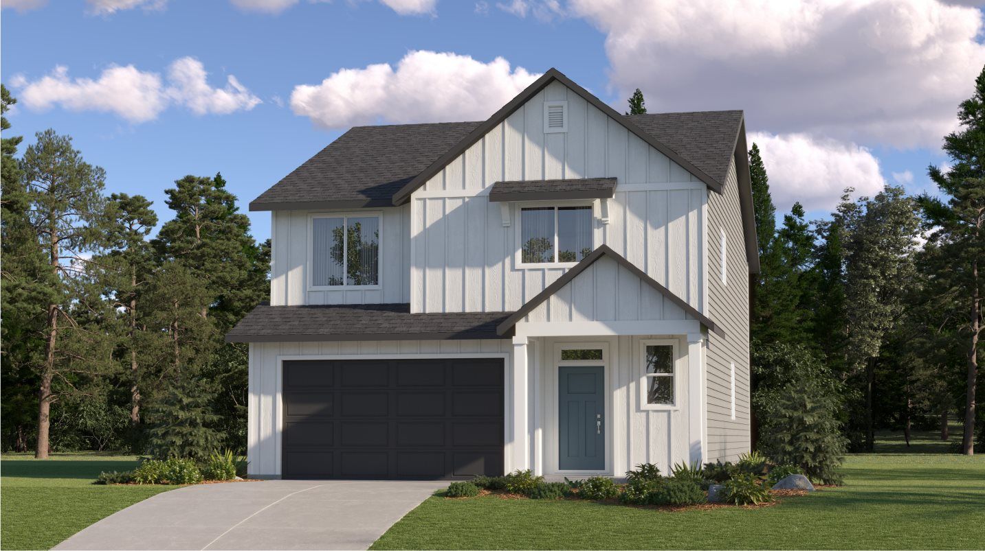 Elevation F - Ashland Farmhouse