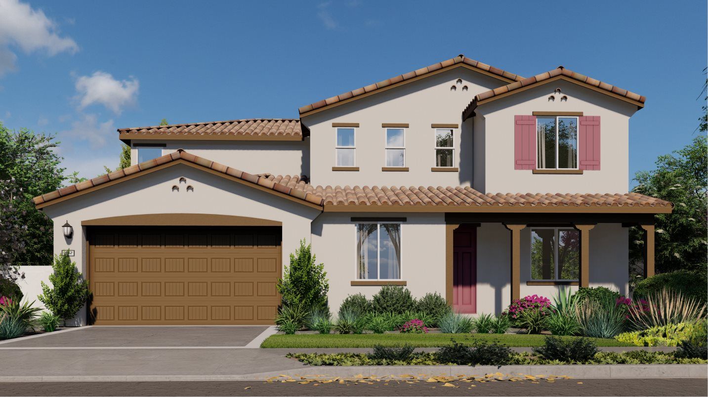 Elevation A - Residence 3167 Exterior A - Spanish