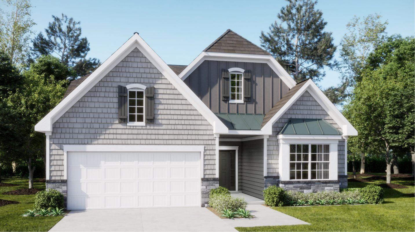 Elevation E - Cambridge II Exterior E