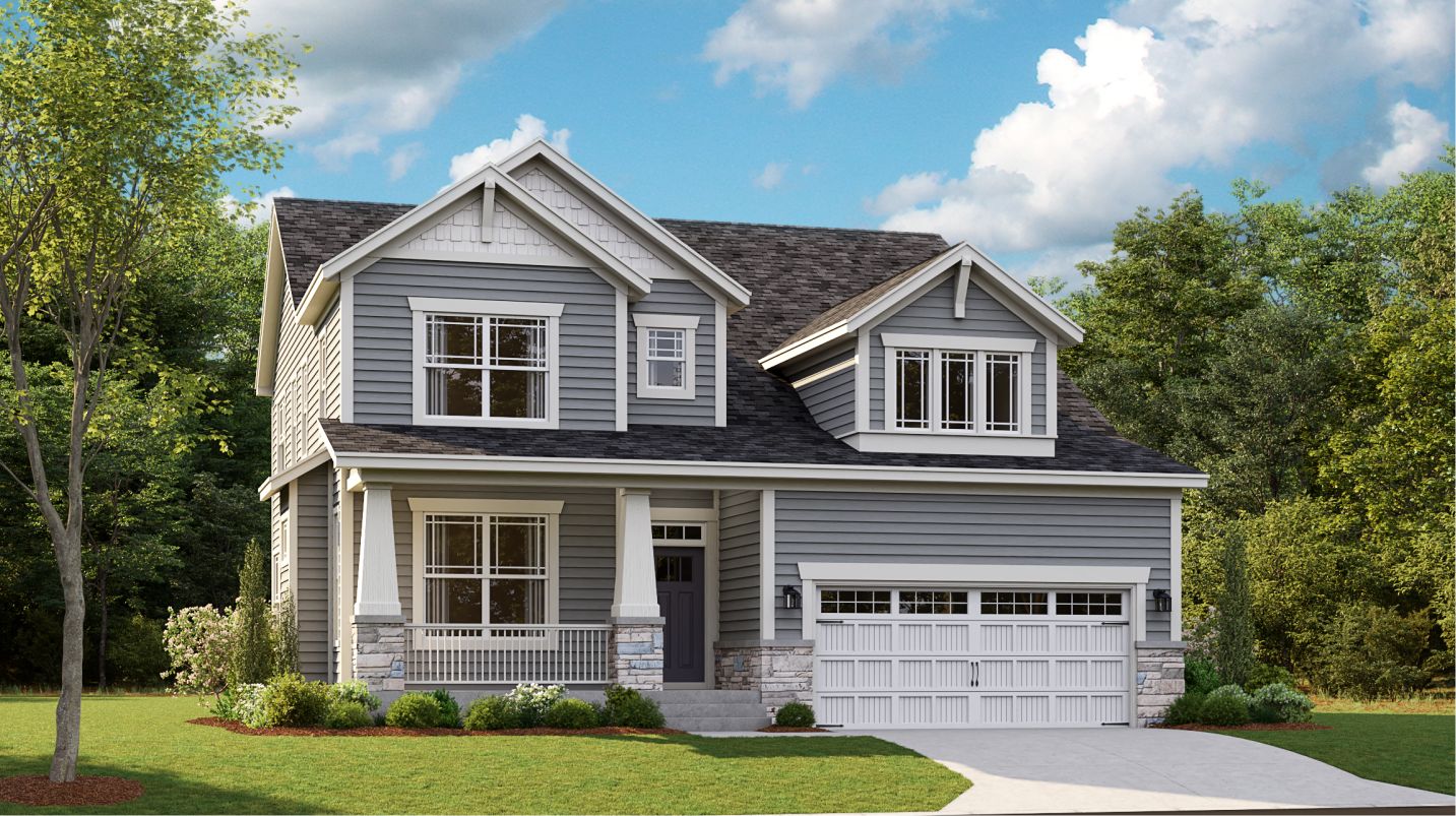 Elevation CR - St Charles Single Family Danbury Craftsman